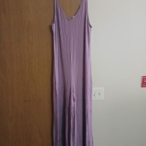 Purple Sleeveless Maxi Dress